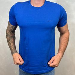 Camiseta Diesel Azul Bic⭐ - B-2640 - BARAOMULTIMARCAS