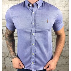 Camisa Manga Curta PRL Azul - 30002 - VITRINE SHOPS