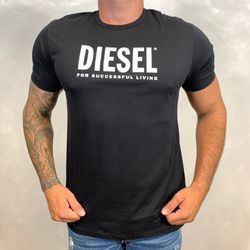Camiseta Diesel Preto⭐ - B-3102 - DROPA AQUI