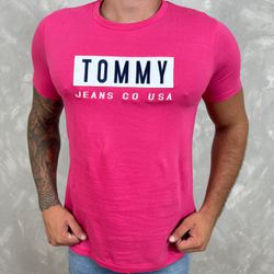 camiseta TH Rosa - B-3716 - BARAOMULTIMARCAS