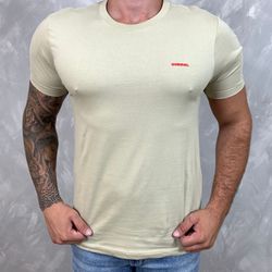 Camiseta Diesel Caqui⭐ - 3825 - RP IMPORTS