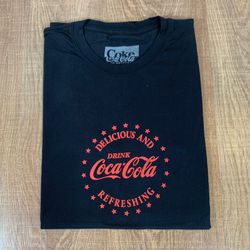 Camiseta Coca Cola Preto DFC⭐ - 3908 - DROPA AQUI