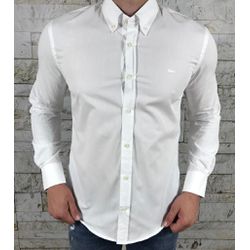 Camisa Manga Longa LCT Branco - 40341 - VITRINE SHOPS