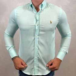 Camisa Manga Longa PRL Verde - 40367 - LOJA VIPIX