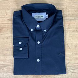 Camisa Manga Longa LCT Azul - 40490 - DROPA AQUI