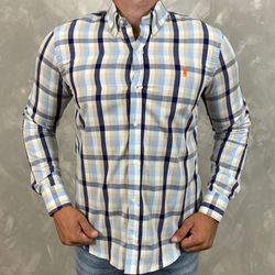 Camisa Manga Longa PRL Xadrez - 40525 - DROPA AQUI