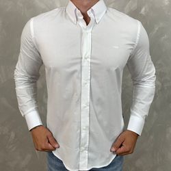 Camisa Manga Longa HB Branco - 40561 - DROPA AQUI