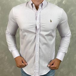 Camisa Manga Longa PRL Lilás - 40603 - LOJA VIPIX