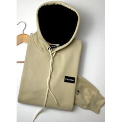 Blusa Moletom CK Bege - 5993 - DROPA AQUI