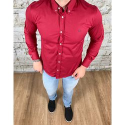 Camisa manga longa TH - Vermelho - 667 - VITRINE SHOPS
