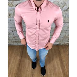 Camisa manga Longa PRL Rose - 688 - VITRINE SHOPS