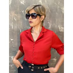 Camisa Melissa Vermelho - F-552 - DROPA AQUI