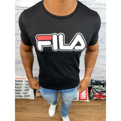 Camiseta Fila - Preta - ZSDF58 - VITRINE SHOPS