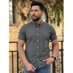 Camisa Manga Curta PRL Xadrez - 30490 - VITRINE SHOPS