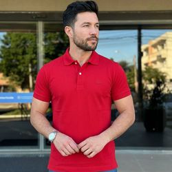 Polo LCT Paris Vermelho. - A-5434 - VITRINE SHOPS