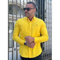 Camisa Manga Longa PRL Amarelo - 43102 - RP IMPORTS