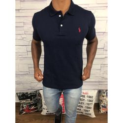 Polo PRL Preto Logo Vermelho⭐ - PRL038c - VITRINE SHOPS