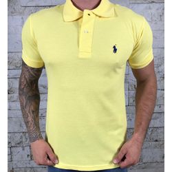 Polo PRL Amarelo⭐ - B-2590 - BARAOMULTIMARCAS