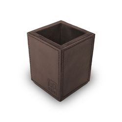 Porta Lápis WorkSpace - TABACO - Couro Legítimo