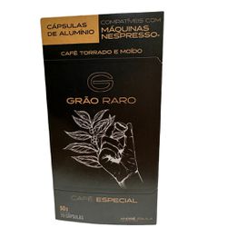Cápsulas - Café Especial Prático - CAFÉ GRÃO RARO 