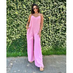 Macacão Pantalona Frente Única Renata - Cajuá Franca