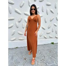 Vestido Midi Elisa Cacau - Cajuá Franca
