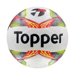 Bola Topper Futebol de Campo Slick - Branco/Preto ... - Calçado&Cia