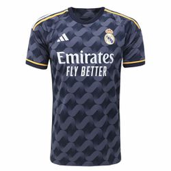Camisa Adidas 2 Real Madrid 23/24 - Azul Petróleo/... - Calçado&Cia