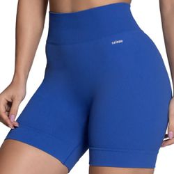 Shorts Selene Sem Costura Náutico - 20922.002.341 - Calçado&Cia