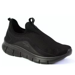 Tênis Adrun Calce Fácil Flex Moove Preto - 9710M-0... - Calçado&Cia
