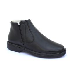 BOTINA ORTOPÉDICA MESTIÇO PRETO - CALÇADOS MAFISA