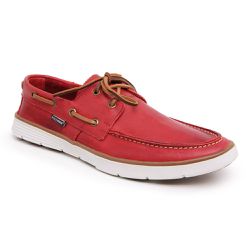 DOCKSIDER COURO VERMELHO - CALÇADOS MAFISA