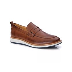 Sapato Loafer Casual Couro Castor - CALÇADOS MAFISA