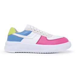 Tênis Casual Raio Multicolor - 031G - Calçados Em Casa