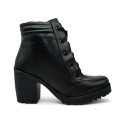 Bota Black Rise - BTF-BLKR-SLT-PRE - Calçados Em Casa