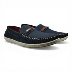 Mocassim Masculino Mariner Blue Couro - 001-MBMC-... - Calçados Em Casa