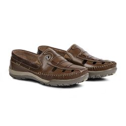 Sapatilha Mocassim Casual Caramelo/Tabaco - SCATONE