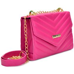 Bolsa Transversal Festa/Baladinha Rosa Pink Quadra... - CALMARIASHOP