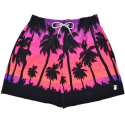 Short Masculino com Estampa Verão Colorido - 1 - CALMARIASHOP