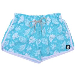 Short Feminino com Estampa Folhagens - 1 - CALMARIASHOP
