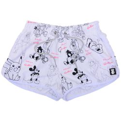 Short Feminino com Estampa Desenhos - 1 - CALMARIASHOP