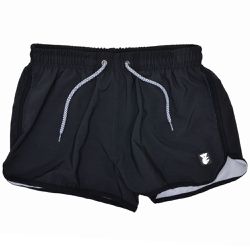 Short Feminino com Estampa Preto - 1 - CALMARIASHOP
