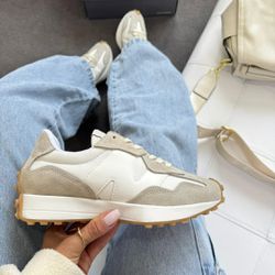 Tênis New Balance 327 Cinza Off - 1 - CALMARIASHOP