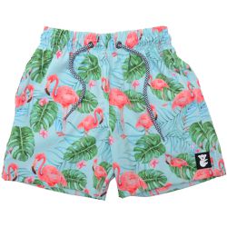 Short Infantil Calmaria Flamingos - 10 - CALMARIASHOP