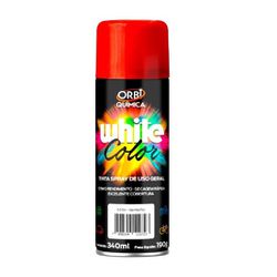 SPRAY WHITE COLOR VERMELHO 340ML - Calura