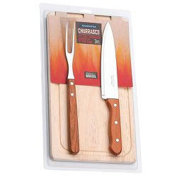 KIT CHURRASCO INOX 03PC DYNAMIC 22399/036 - Calura