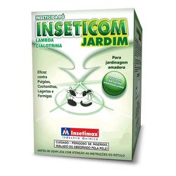 INSETICIDA EM PÓ PARA JARDIM INSETCOM 25 GR - Calura