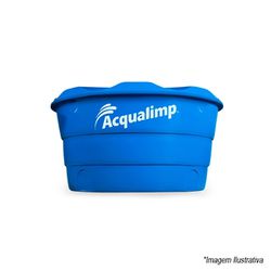 CAIXA D AGUA PVC 310L AZUL ABERTA - Calura