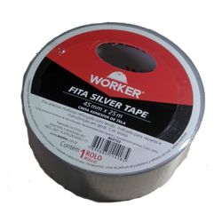 FITA SILVER TAPE PRATA 45MMX 25MT - Calura