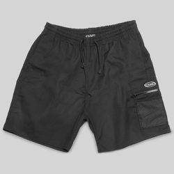 Shorts Cargo Rip Stop Black - CAME SUPLY